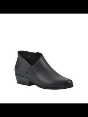 Aerosoles Ankle Boots Women's Size 10 Wide Width Black Booties Side Zip Shoes